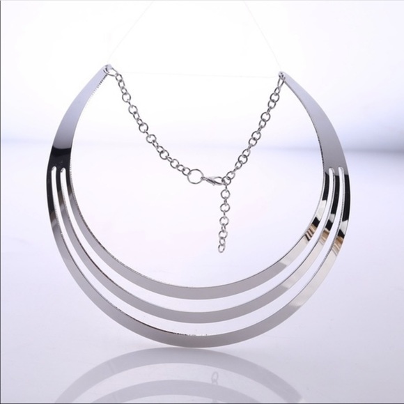 Multi Layer Fashion style choker necklace - Picture 3 of 3
